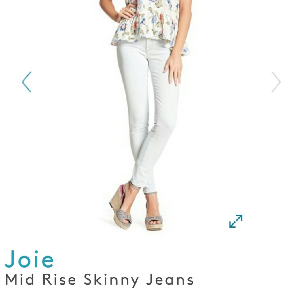 Joie jeans mid-rise skinny indigo Haze